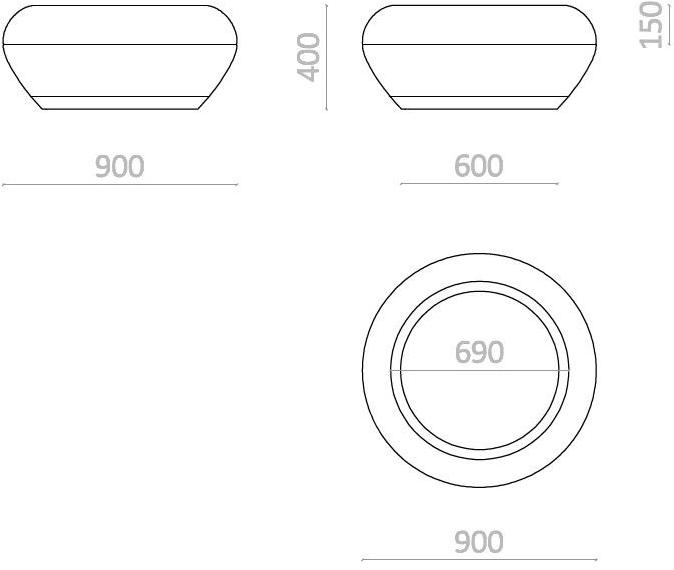 Staygreen Пуф-контейнер Botto sun-id-1495809 - Вид №9
