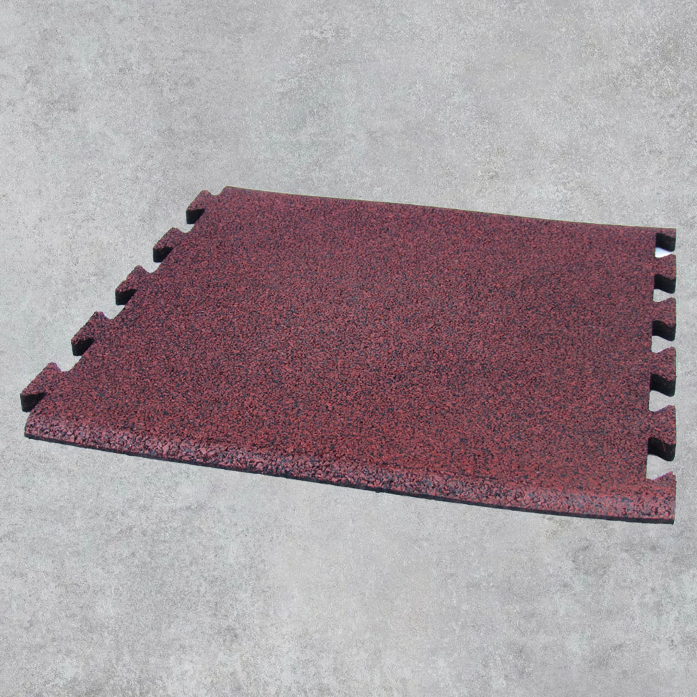 Садовая дорожка красная дополнительный элемент. Резиновое покрытие ЭКОПРОФИТ ДРСКр002