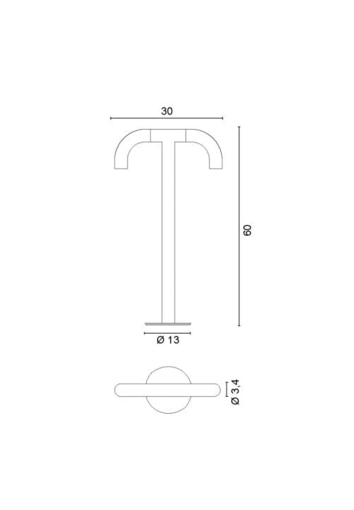 Напольная лампа из нержавеющей стали EGOLUCE фитинги Light-Joy ARCH-00015833