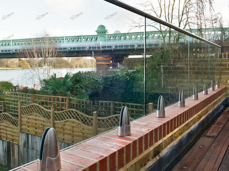 Q-RAILING ITALIA Зажим для крепления к полу из нержавеющей стали Easy glass® sun-id-1344913