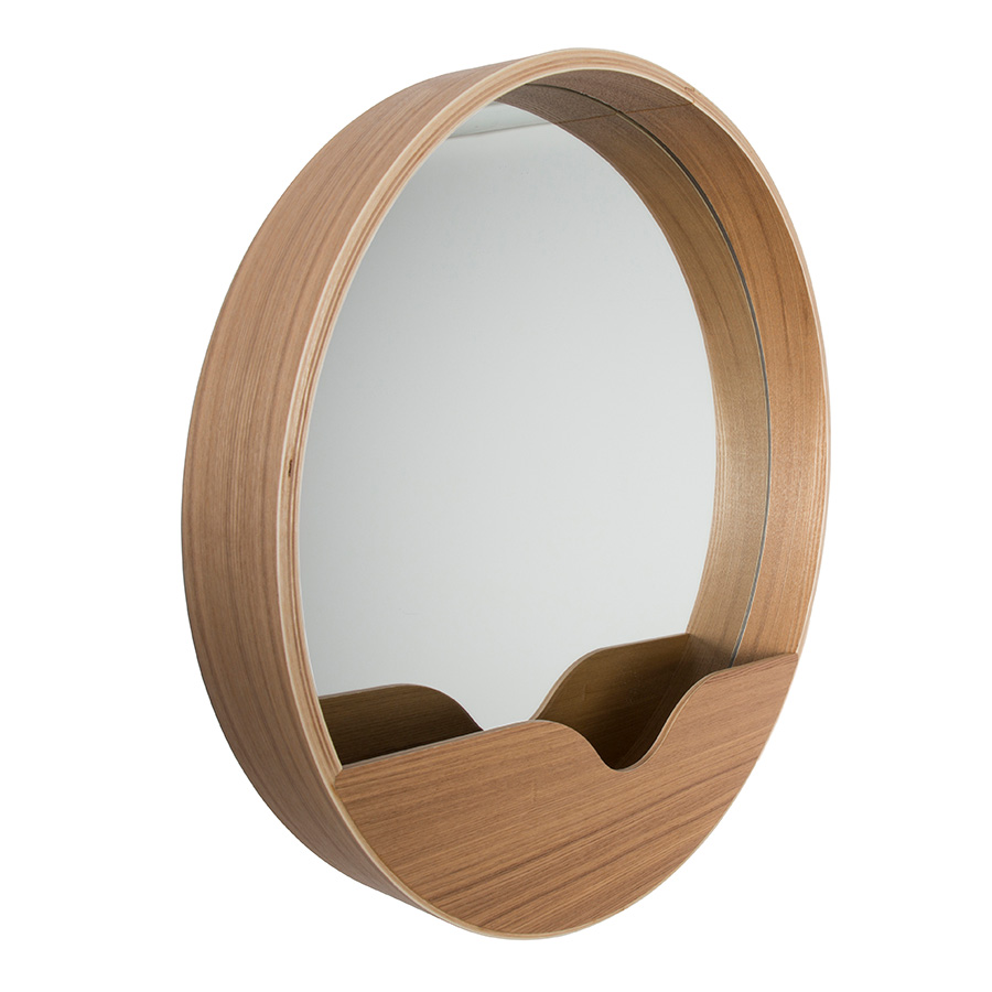 Зеркало настенное Round Wall, D60 см Zuiver 8100004 - Вид №1