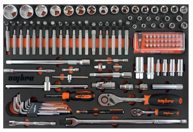 Набор инструментов Ombra OMT131STE 9103323 STDN-0113210