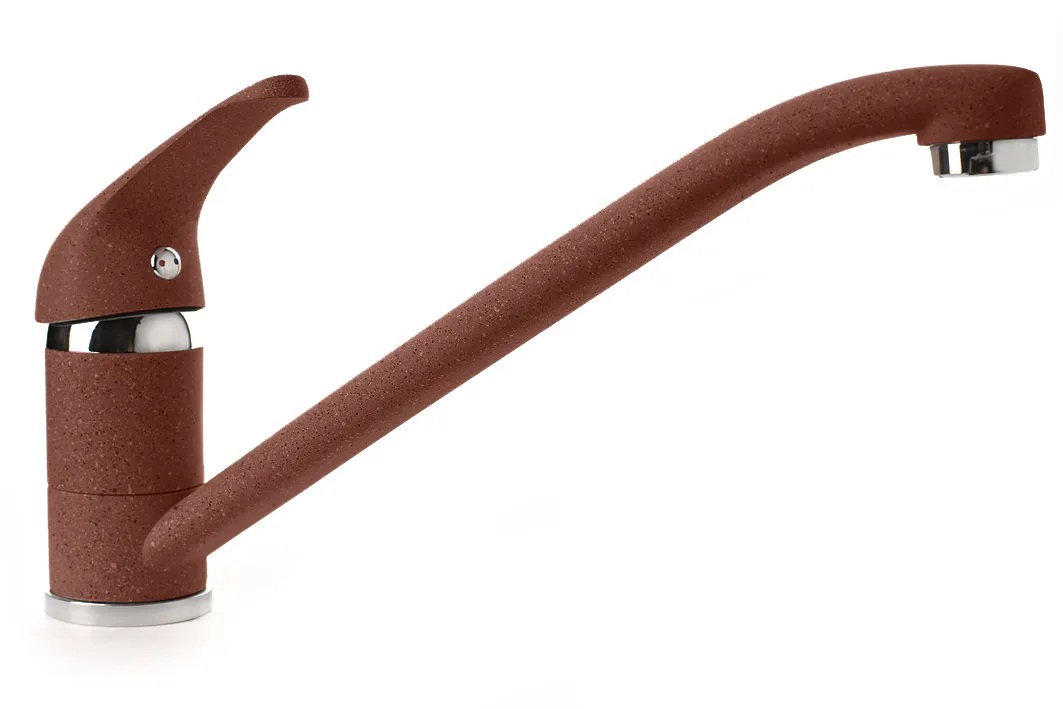 Кухонный смеситель 1023 красный марс GranFest 