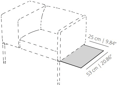 Viccarbe Мягкое кресло с подлокотниками по контракту  Brixe - brix  - Вид №22