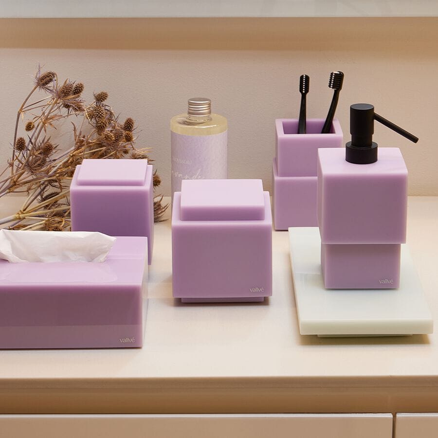 Держатель для хлопка из смолы с крышкой Vallvé METRO ARCH-00036795 - Вид №14