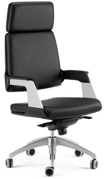 Arte & D Кресло исполнительное на 5 спиц с высокой спинкой Omnia G9080 og - Вид №2