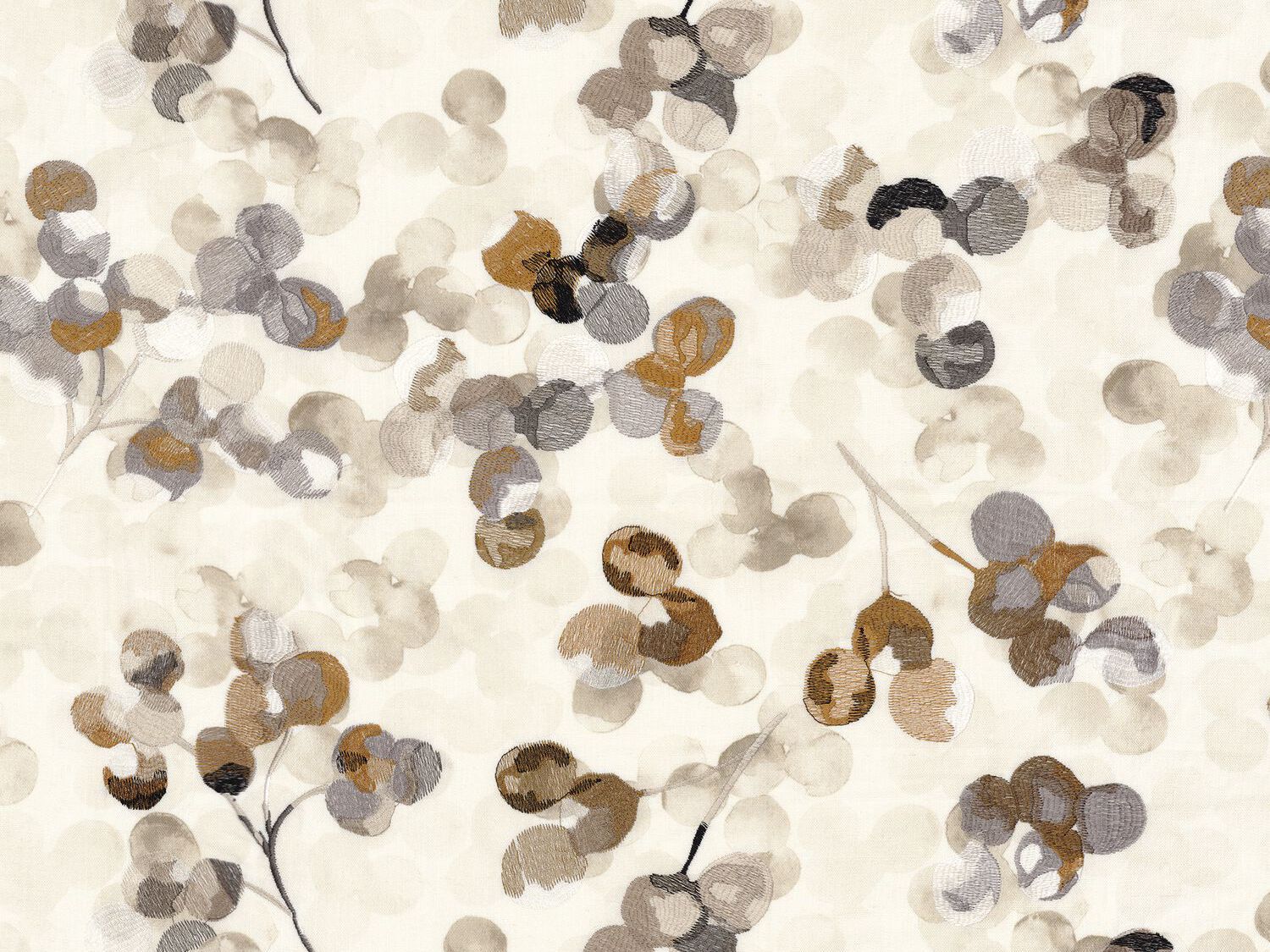 Вышитая ткань с цветочным рисунком Casamance Symbiose ARCH-00059587