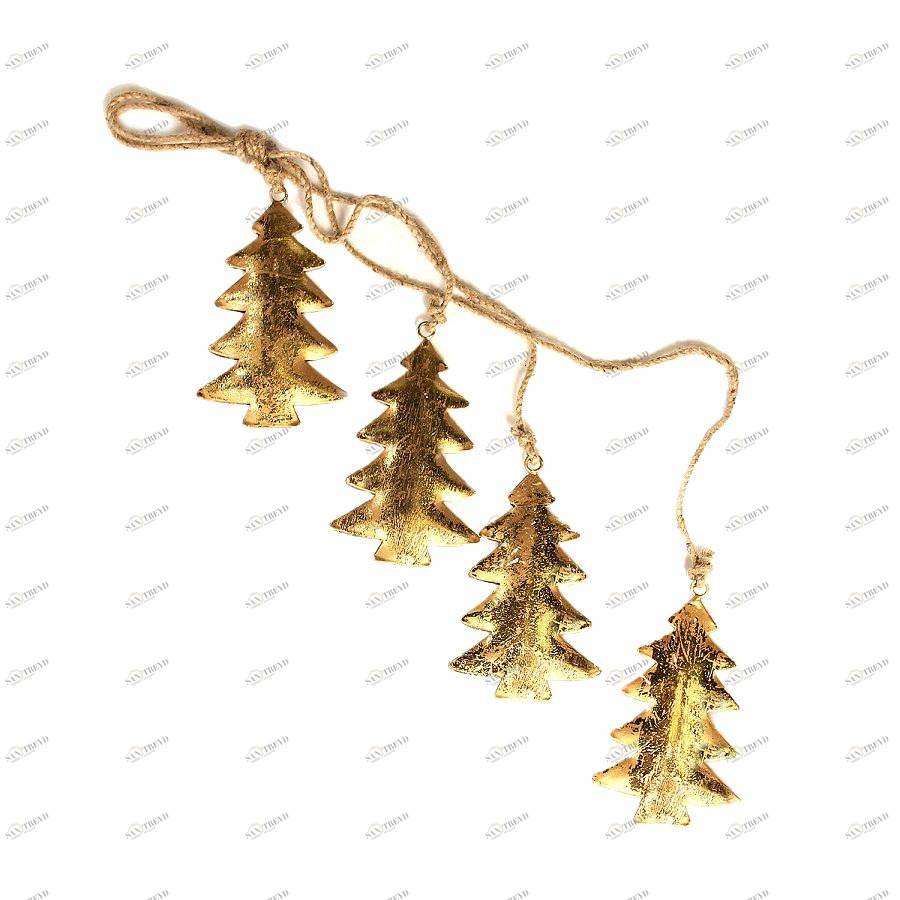 Гирлянда подвесная Golden Trees, 4 шт Enjoyme ENNY0026