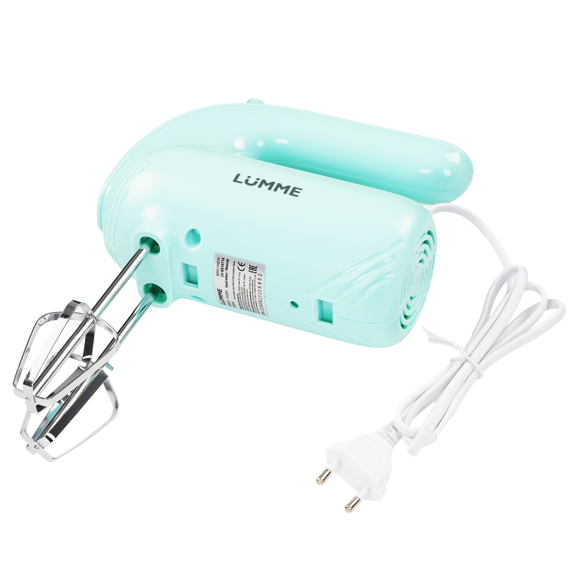 9058465 Миксер LUMME LU-MX1871A зеленый STDN-0032025 - Вид №4