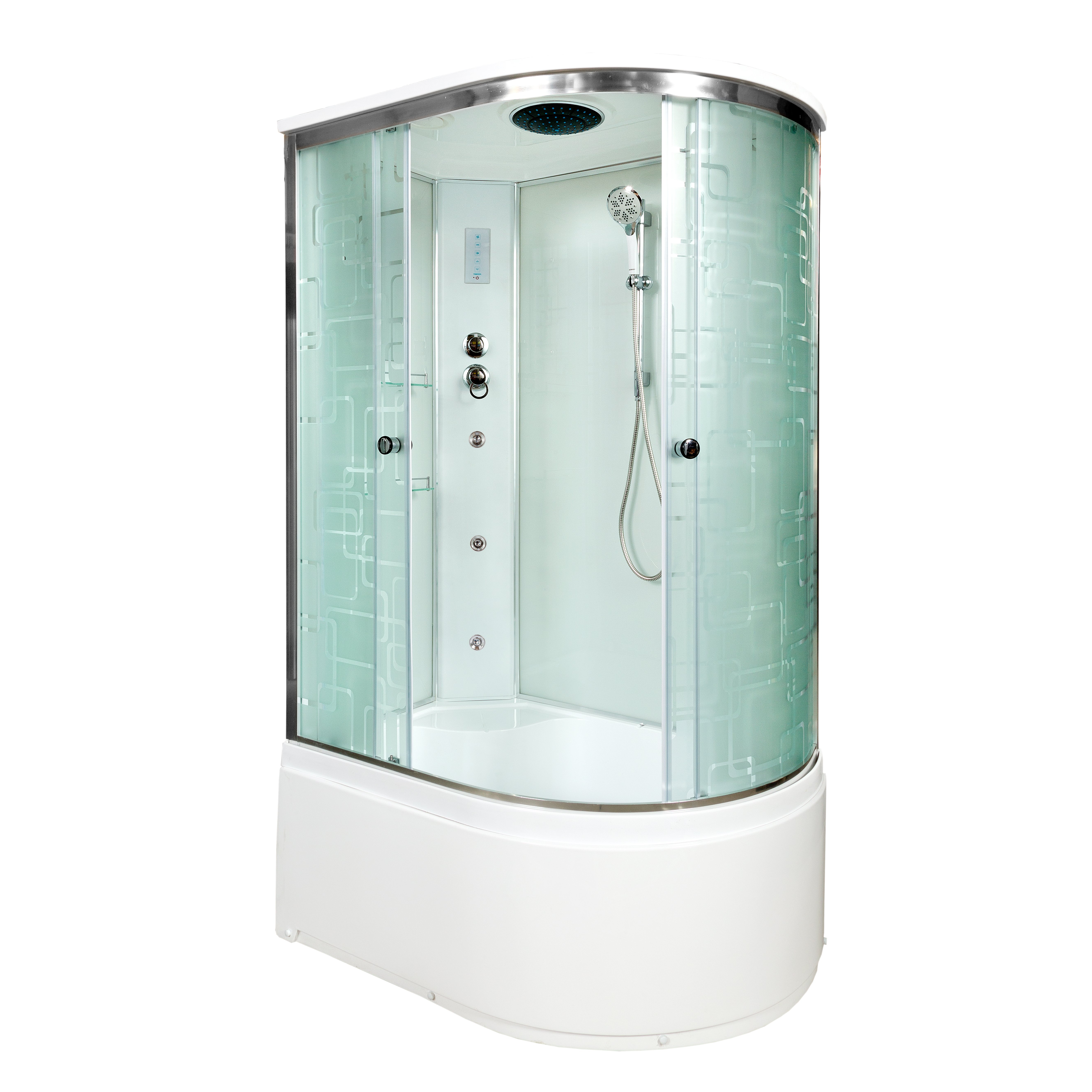 D272S L Душевая кабина DETO Серия D ЕМ4512 L с гм. и эл. - Вид №1