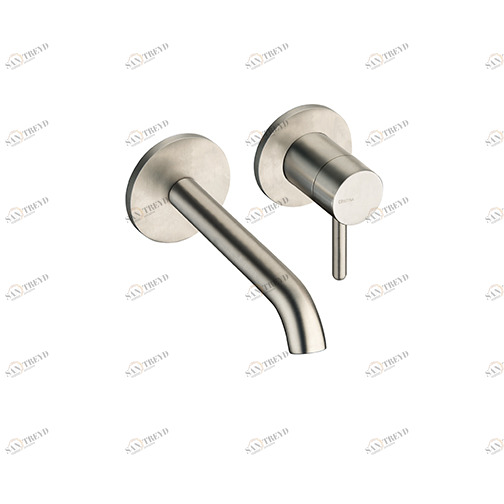 CRIIX257 Смеситель для раковины настенный REGULAR внешние части для CRICS200 (правая сторона) - CRICS201 (левая сторона) со сливом Up & Down 1 "1/4 Cristina Rubinetterie 