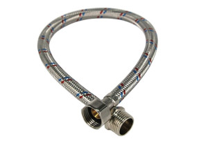 90336839 Гибкая подводка для воды 1/2" г/ш 180 см латунь STLM-0189982 ELKA