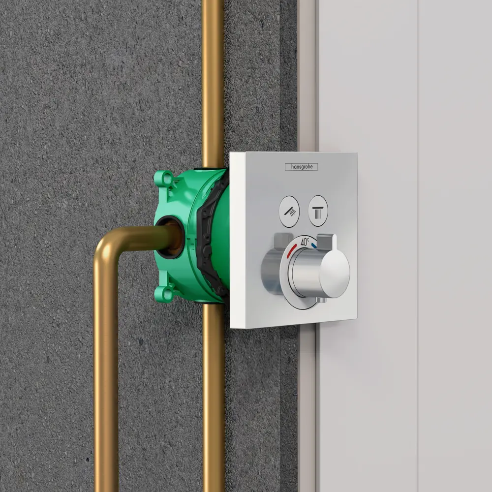 Скрытая часть Hansgrohe Ibox Universal 01800180 для душа смесителя термостата 12290279 STLM-2081106  - Вид №5