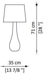 Paolo Castelli Настольная лампа из хрусталя ручной работы sun-id-1456663 - Вид №9