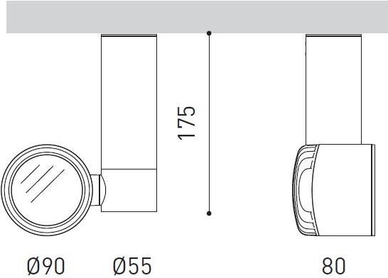 Arkoslight Прожектор потолочный алюминиевый светодиодный Zen tube surface sun-id-1404128 - Вид №17