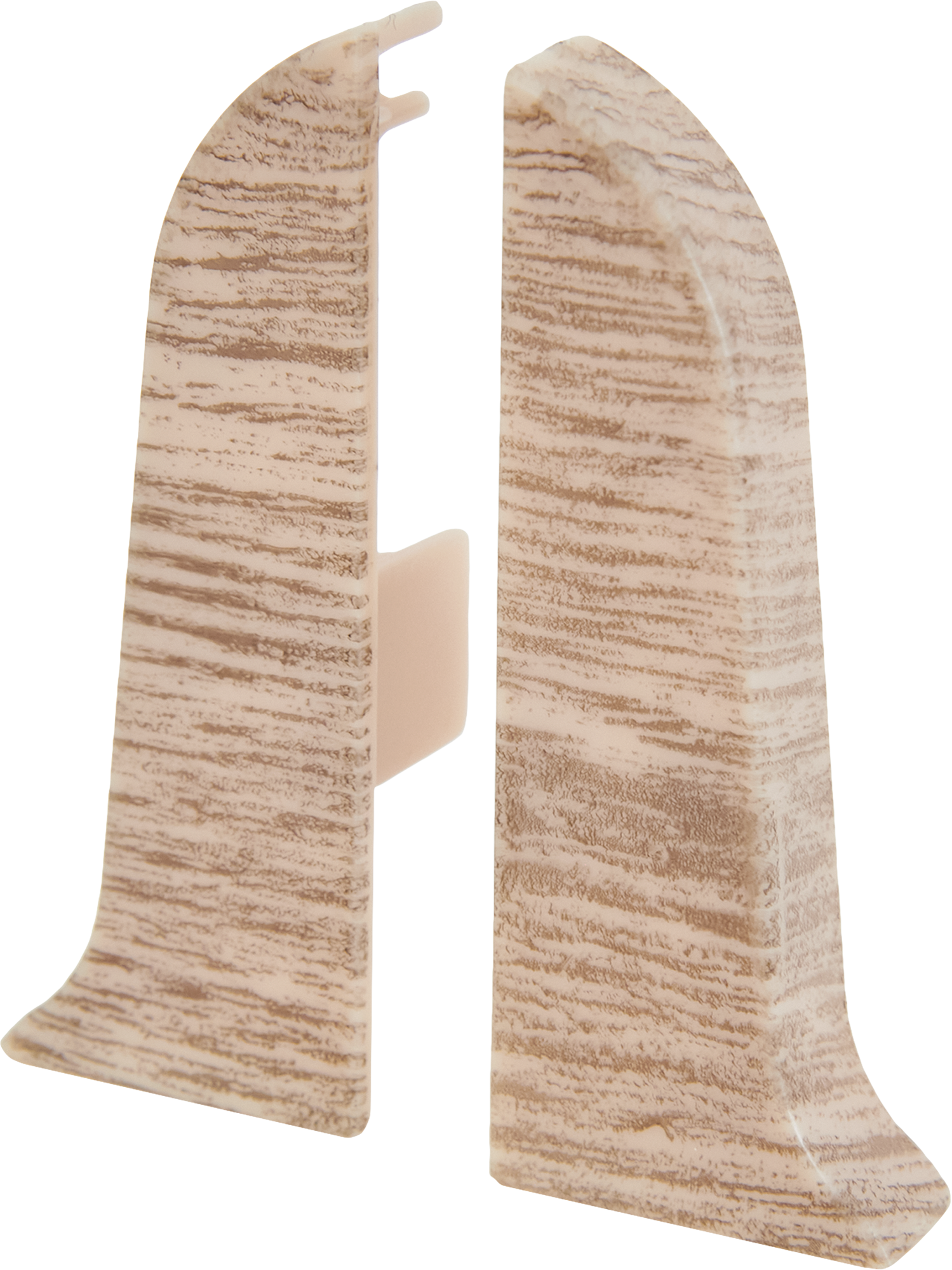 84737314 Заглушки для плинтуса «Дуб Деревенский», высота 62 мм, 2 шт. STLM-0054443 LIDER 