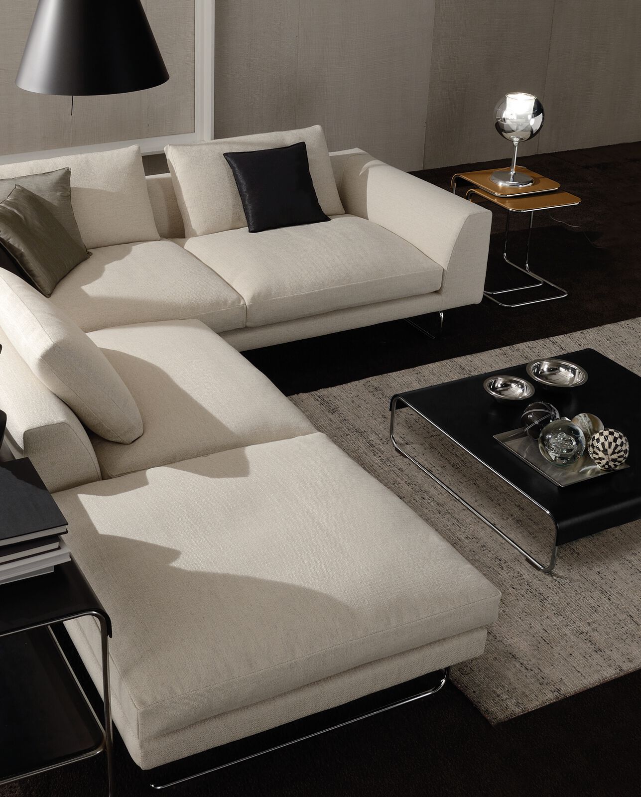 Высокий кожаный журнальный столик i 4 Mariani Look ARCH-00047734 - Вид №4