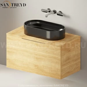 Flaminia BOX Настенная тумба для раковины 95 см с 1 ящиком BX823.WQ
