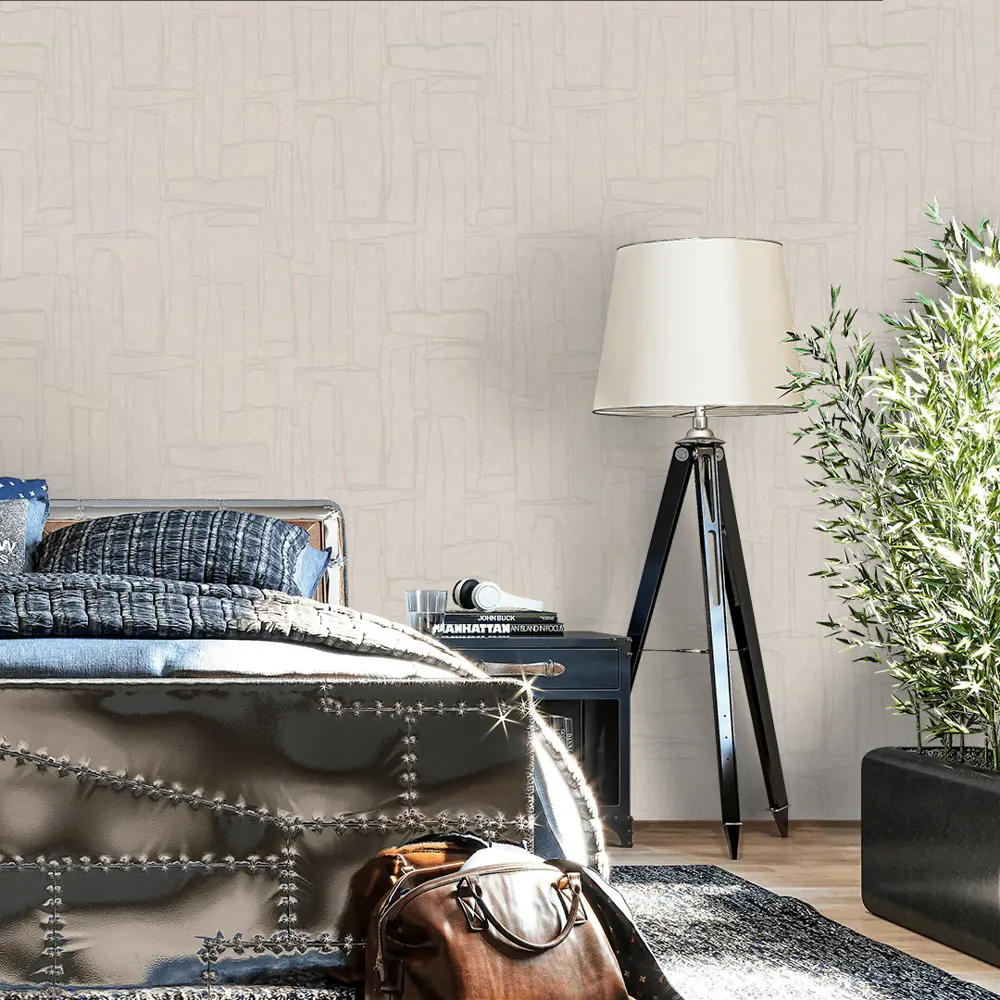 Обои флизелиновые Vog Collection Essen серые 1.06 м W72231-42 STLM-2148713 - Вид №1