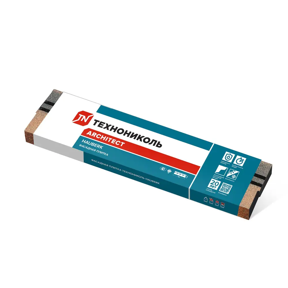 Фасадная плитка Hauberk 2.0 м² цвет кварцит ТЕХНОНИКОЛЬ STLM-2180507 - Вид №2