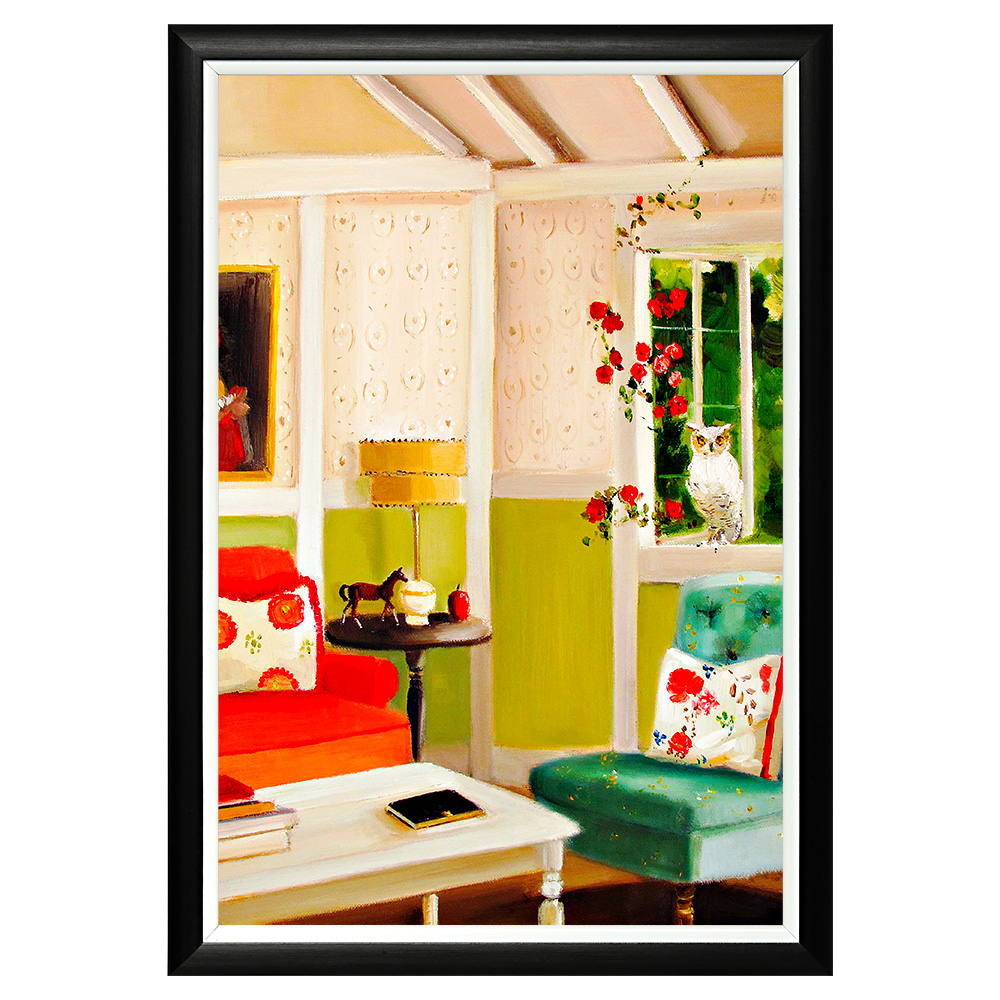 896519324_1818 Арт-постер "Белая и мудрая" Object Desire 