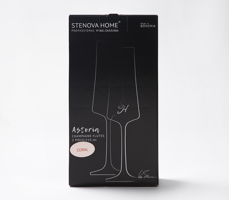 Victoria Stenova 611019 Набор бокалов для шампанского Astoria Coral  - Вид №7