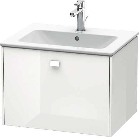BR400104343 Brioso Тумбочка подвесная Базальт матовый, декор Duravit - Вид №2