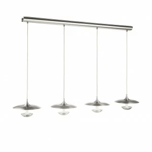 Подвесной светодиодный светильник Eglo Toronja 95957 EGLO ДИЗАЙНЕРСКИЕ, TORONJA 072419 Белый;серебро