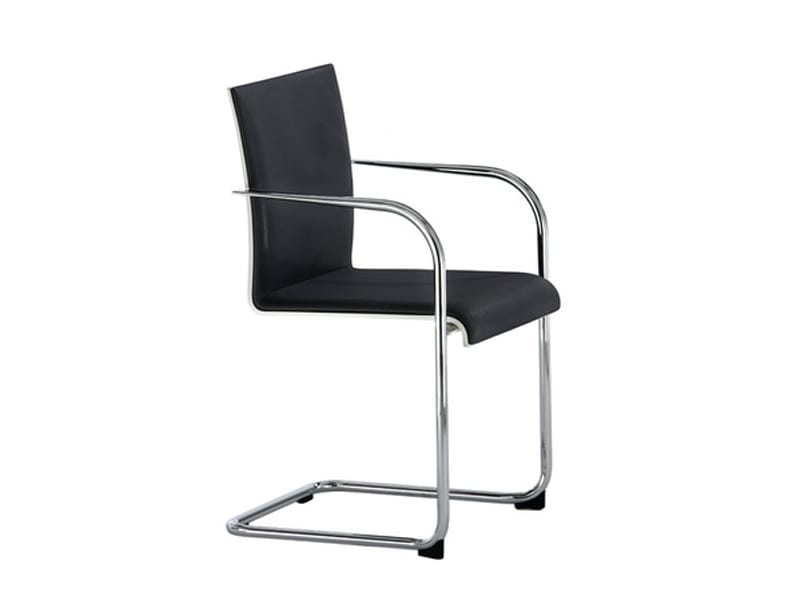 Мягкий консольный стул с подлокотниками Brunner ARCH-00108006