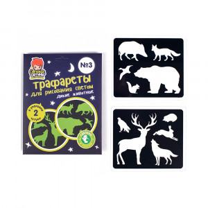 293 Трафарет №3 Рисуй светом