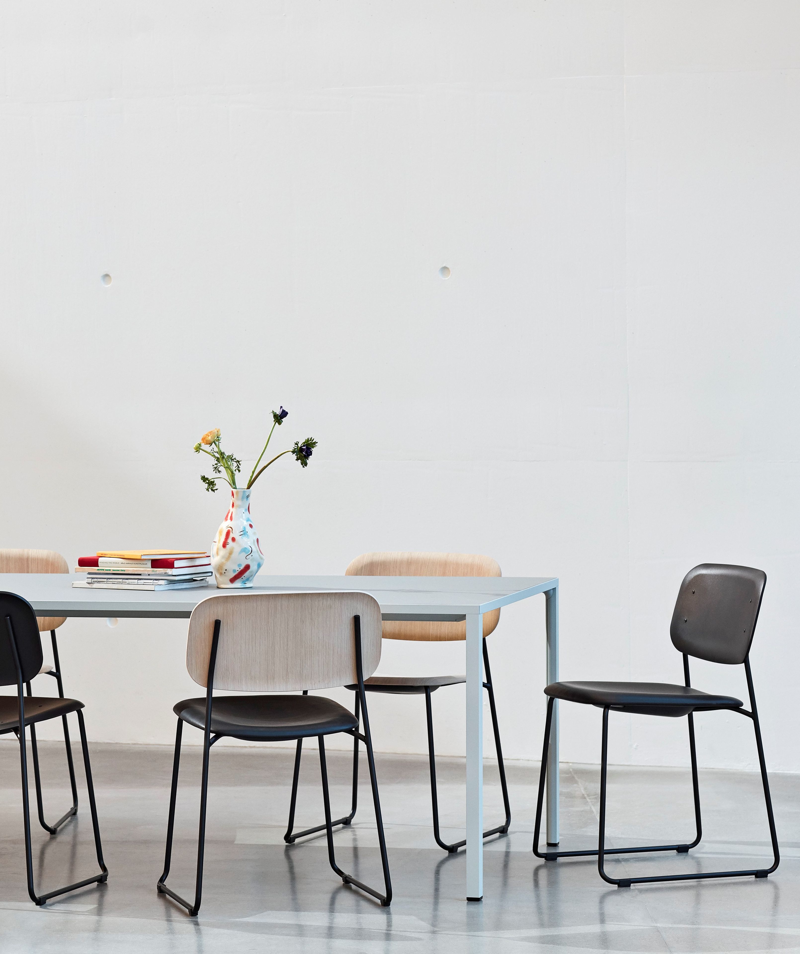 Прямоугольный алюминиевый стол с линолеумом Hay New Order ARCH-00085135 - Вид №15