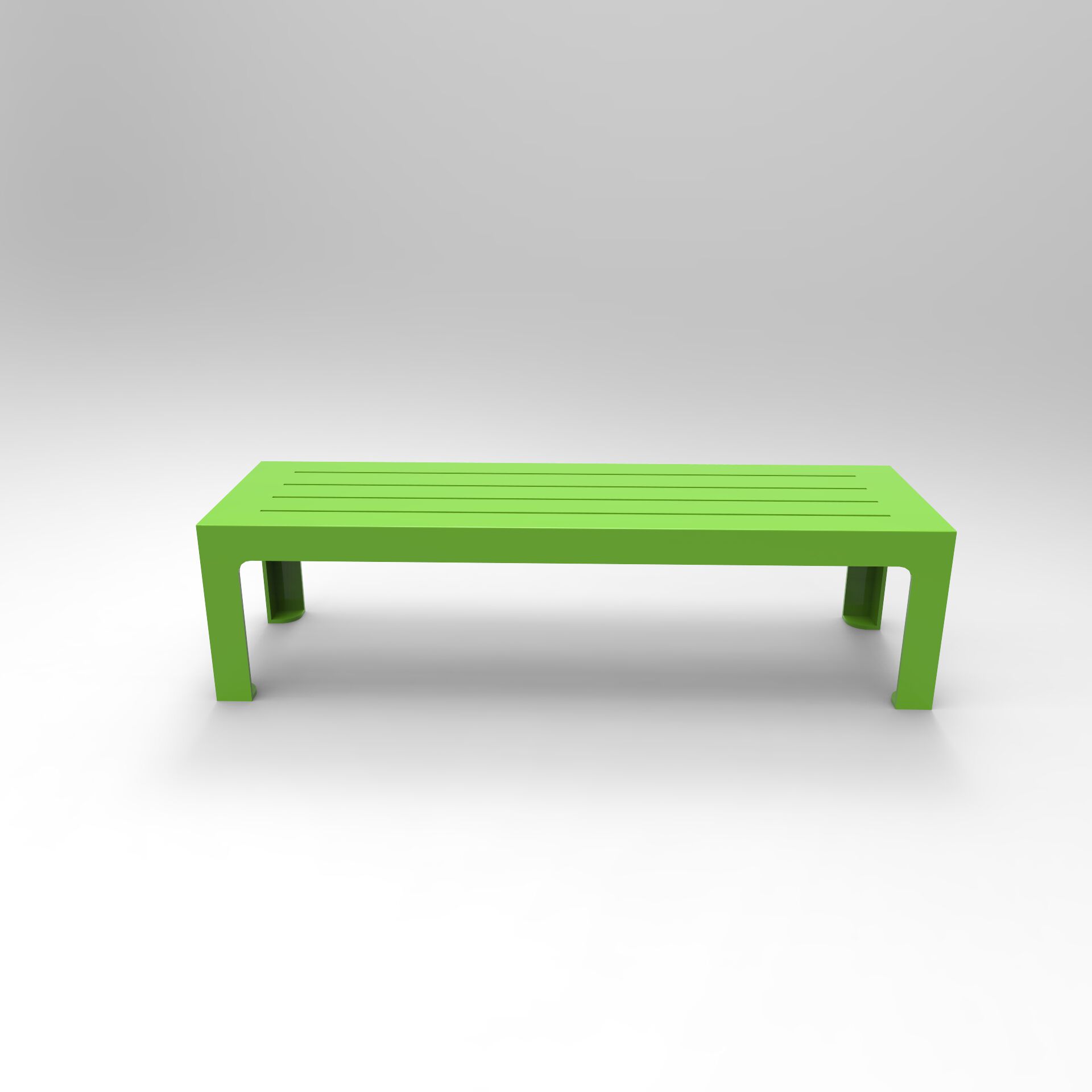 Стальная скамья без спинки CITYSì Italy ARCH-00091052 - Вид №3