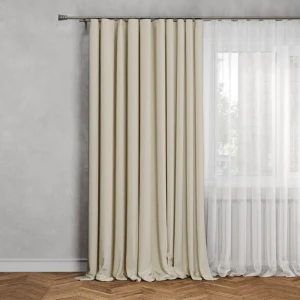 Штора на ленте Inspire Leya 200x280 см цвет экрю 82557844 STLM-2181028
