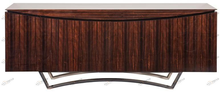 Stylish Club Комод из фанерованной древесины с распашными дверцами Oceanus Scf.o10