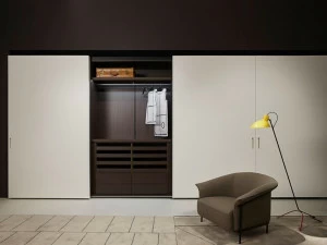 Porro Изготовленный на заказ модульный шкаф с копланарными дверьми Storage