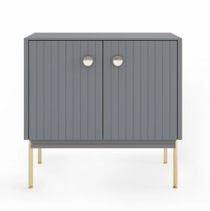Тумба в комнату серая Mio BRAGIN DESIGN LIVING 00-3974677 Серый