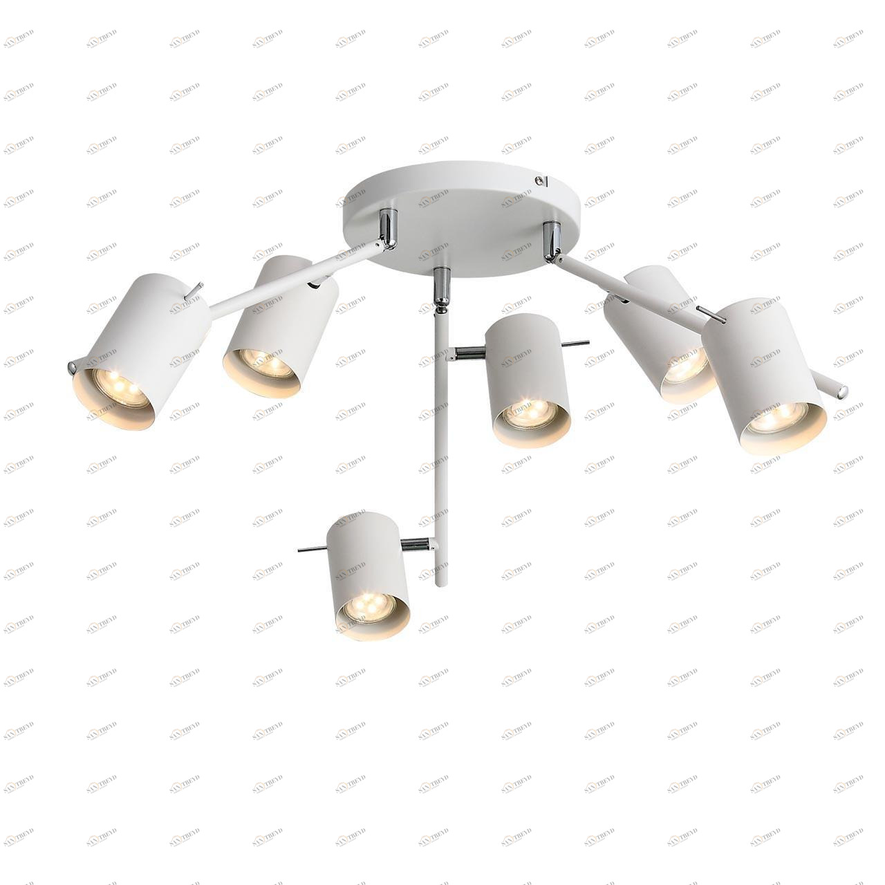 Потолочная светодиодная люстра ST Luce Fanale SL597.502.06 ST LUCE FANALE 220185 Белый 