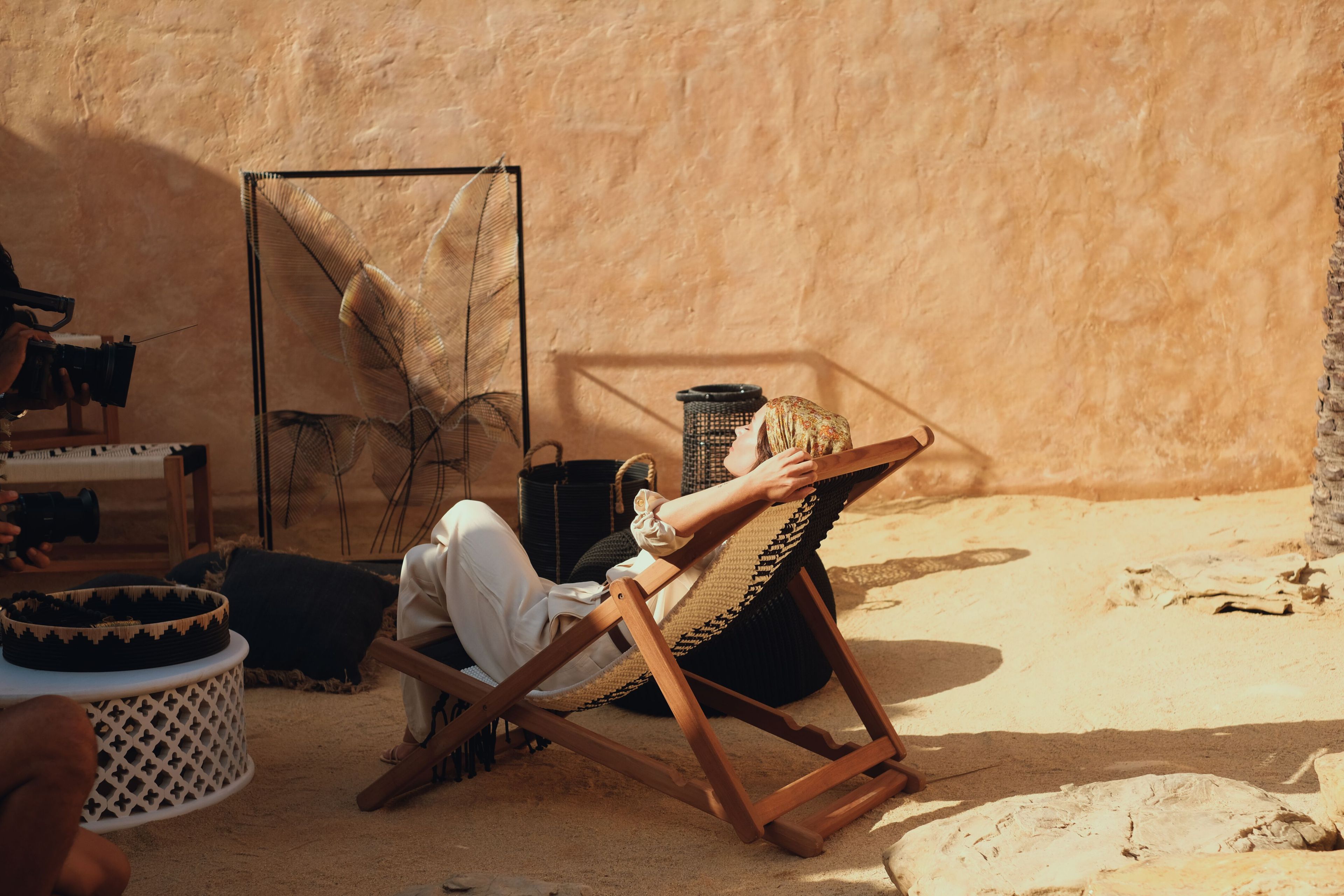 Кресло для отдыха из тикового дерева и веревки cbdesign Виареджо ARCH-00142467 - Вид №12