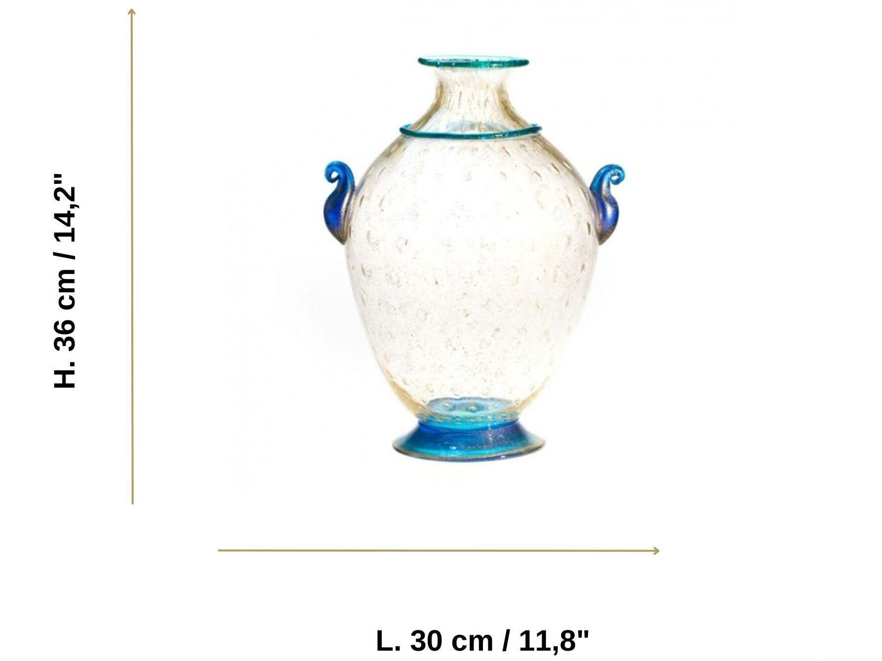 ВАЗа ручной работы из муранского стекла YourMurano Classic vases ARCH-00110740 - Вид №3