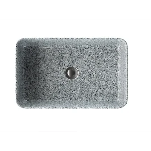 KIROVIT Олимпия — накладная раковина в стиле черный мрамор 89368729