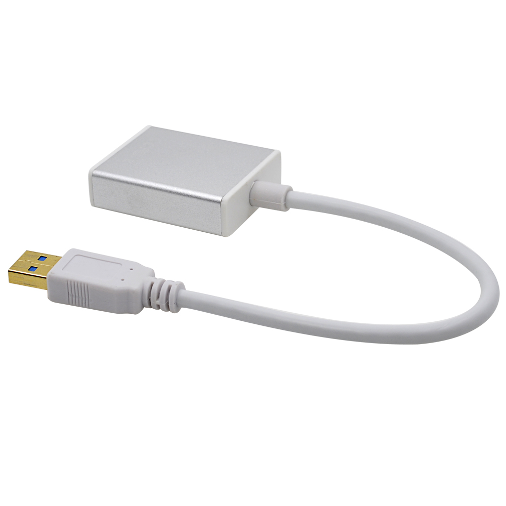 GCR-U32HD2 конвертер-переходник usb 3.0 am -> hdmi 19f серия greenline Greenconnect Santreyd  - Вид №1