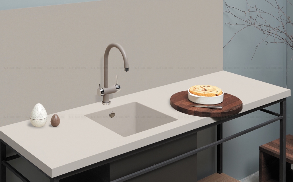 Столешницы для кухни - Кварц итея LIGRON LIST332 2396 - Вид №4