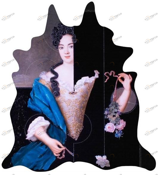 Mineheart Ковер из ткани с рисунком  Acc/064 