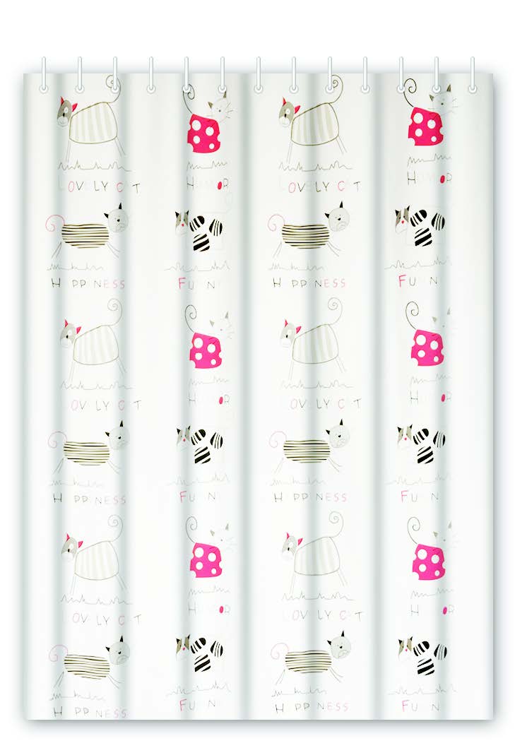 HB75062 Штора для ванной , 180*180 Haiba  - Вид №1