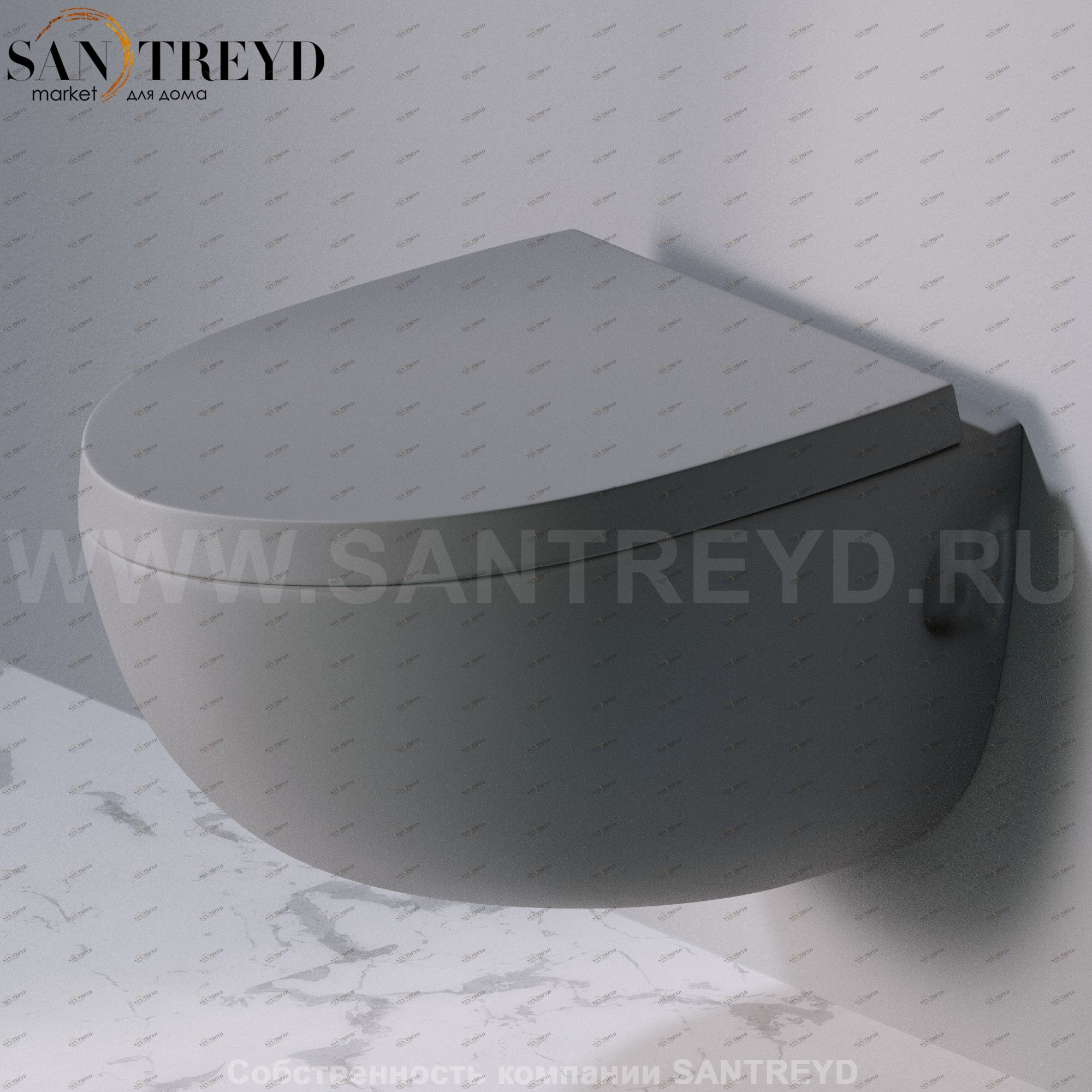 S511.116 Подвесной унитаз настенный Серый A. e T. Italia OVAL Италия AeT ITALIA