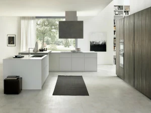 Floritelli Cucine Модульная кухня из ламината с островом Seta