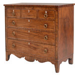 SOR27520 Комод из красного дерева с 3 и 3 ящиками ijlbrown  - Вид №9