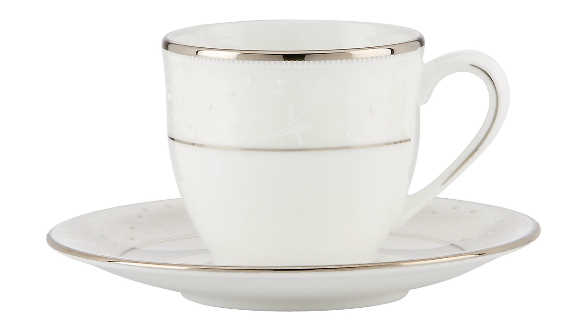 10665768 Lenox Сервиз кофейный Lenox "Чистый опал" на 6 персон 15 предметов Фарфор костяной  - Вид №4
