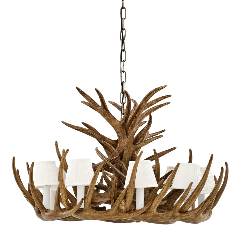 Люстра Horn Highlands от Eichholtz Орех орех 108865 EICHHOLTZ ДИЗАЙНЕРСКИЕ, EICHHOLTZ 061546 Орех  - Вид №3