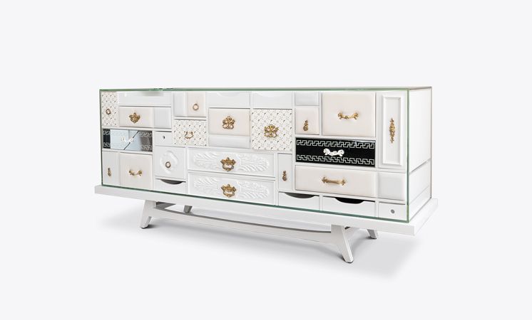 0-320 Буфет Mondrian белый  Boca Do Lobo  - Вид №34